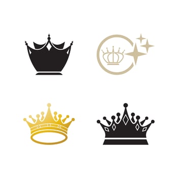Crown logo icon vector design