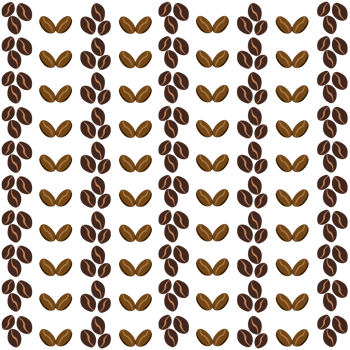 Coffee seamless pattern png