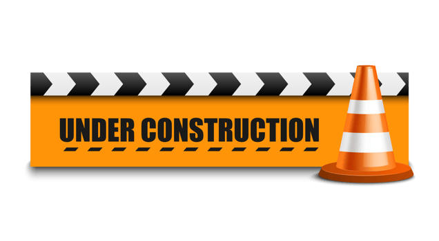 Under construction sign png