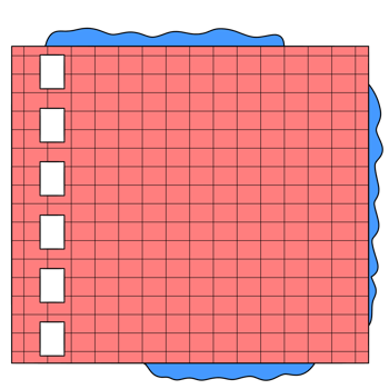 Aesthetic Sticky Note Paper Board Column png