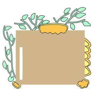 Aesthetic Sticky Note Paper Board Column png