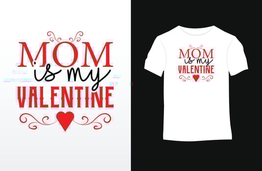 Valentine saying and quote vector