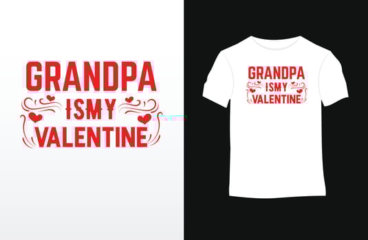 Valentine saying and quote vector