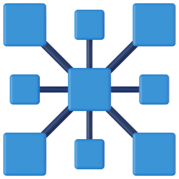 Data Complexity 3D Render Icon png