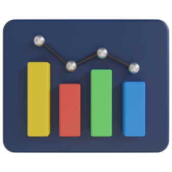 Analytical 3D Render Icon png