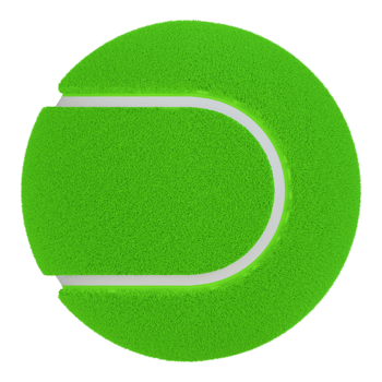 Tennis Ball 3D Render Icon png