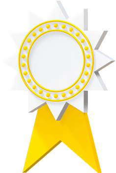 Award badge 3D icon. png