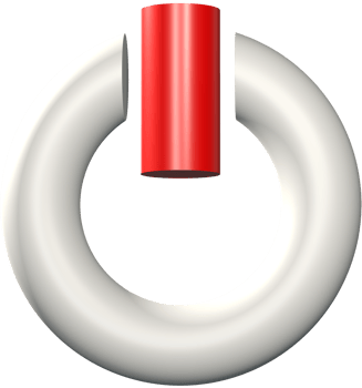 Power button 3D icon. png