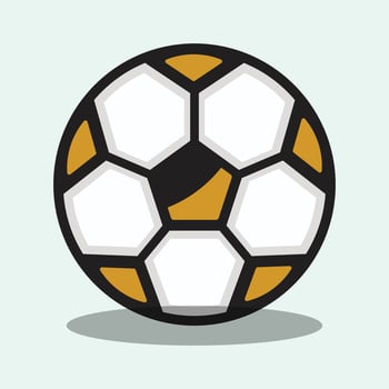 simple football design fre vector illustration