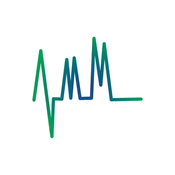 sound wave logo vector
