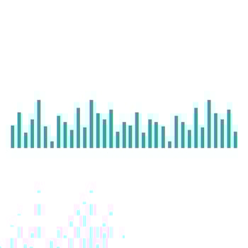 sound wave logo vector