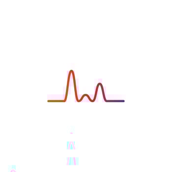 sound wave music logo vector