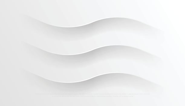 Grey White Abstract Modern Background with Light Silver Lines. Creative Futuristic Geometric Design Vector Illustration