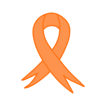 Orange Ribbon Awareness png
