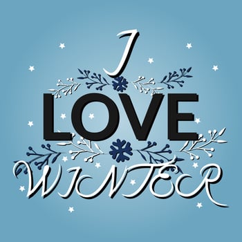 Winter T-Shirt Design vector