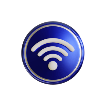 3d wifi icon for your websites png