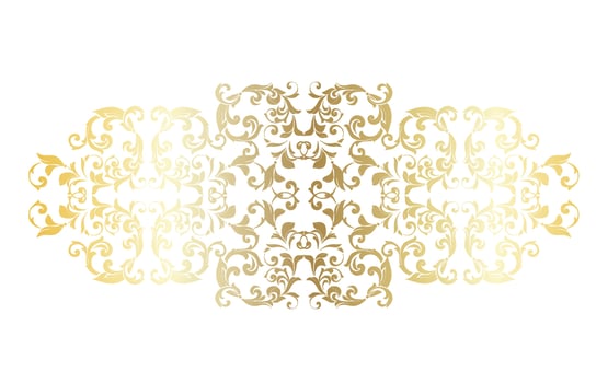 Vector damask vintage baroque scroll ornament swirl. Victorian monogram heraldic shield swirl. Retro floral leaf pattern border foliage antique  acanthus calligraphy engraved tattoo.Tile decor element