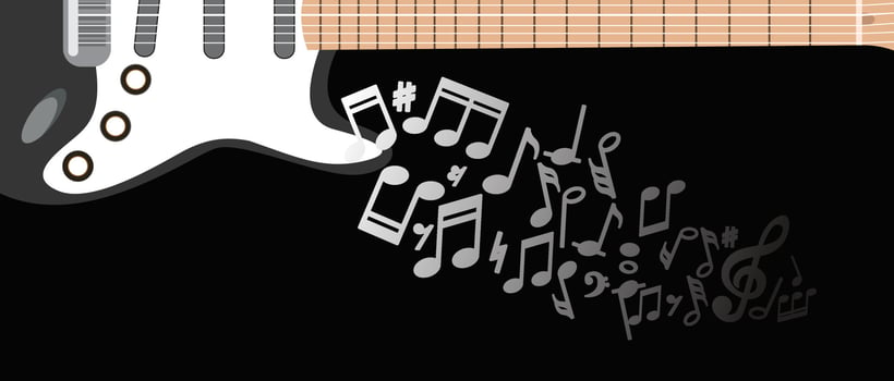 Electric Guitar , vector design