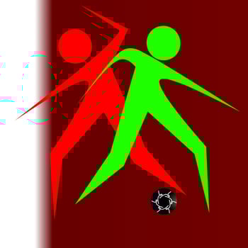Silhouette of persons vector