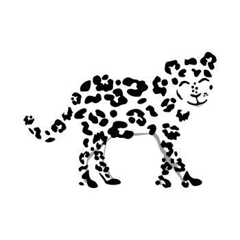 Tiger animals illustration isolated on png transparent background