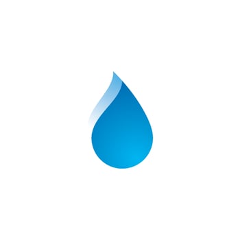 Water drop Logo vector