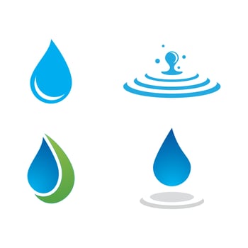 Water drop Logo vector