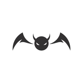 Devil face illustration vector