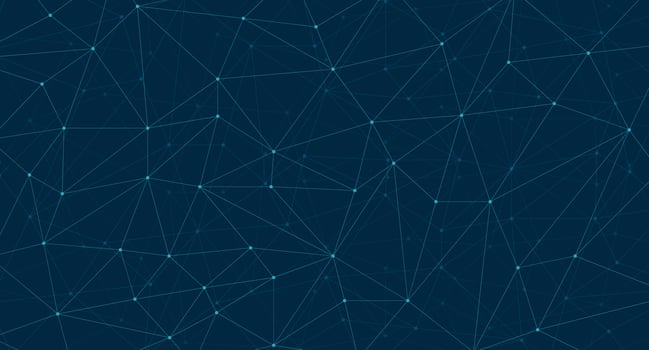 Abstract technology geometric polygonal mesh lines background. Abstract network technology geometric dots. Digital technology with plexus background. Vector illustration