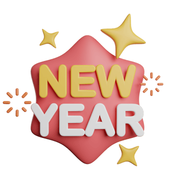 New Year Banner png