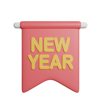 New Year Banner png
