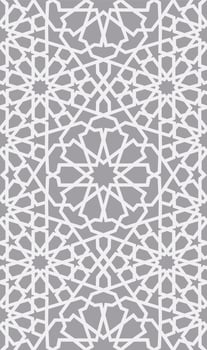 Islamic pattern . Seamless arabic geometric pattern, east ornament, indian ornament, persian motif, 3D. Endless texture can be used for wallpaper, pattern fills, web page background . vector