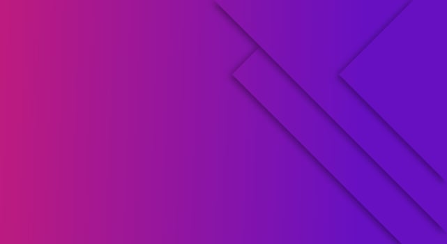 Abstract Purple and Pink Gradient Background Geometric Paper Cut Style for Brochures or Landing Pages Template vector