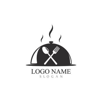 fork and spoon logo vector