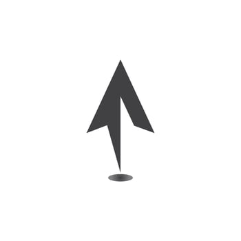Spear logo vector design template