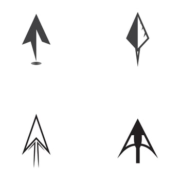 Spear logo vector design template