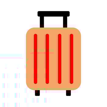 Vector illustration of a suitcase