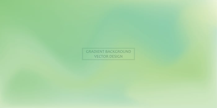 Panoramic web template multicolor gradient background, stylish design element - Vector