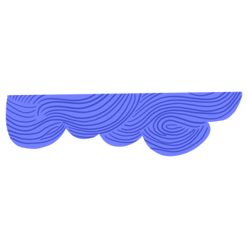 Retro Blue Cloud png