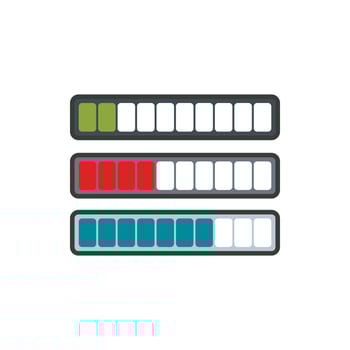 Sign horizontal columns download online icon vector