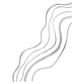 Silver Marbleized Decoration png