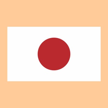 Japan country flag vector