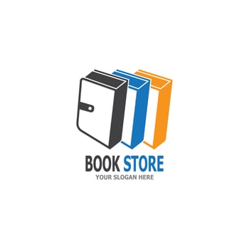 Book icon and symbol vector template
