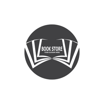 Book icon and symbol vector template