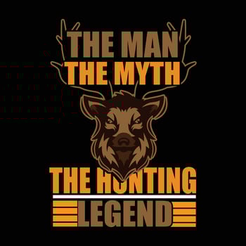 hunting T shirt design vector
