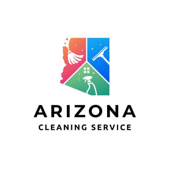 Arizona cleaning service logo design template inspiration vector