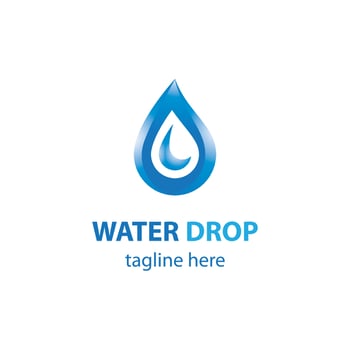 Water drop logo images vector