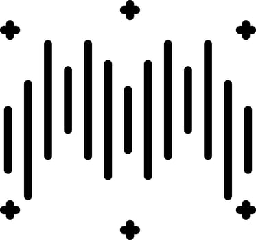 line icon for rhythm vector