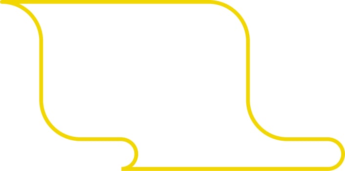Abstract Minimal Round Shape Vector Outline