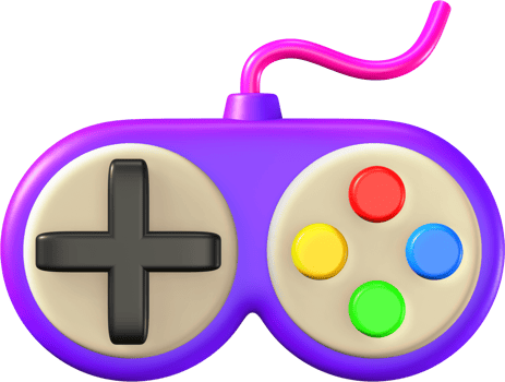 Game pad 3D icon. png