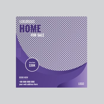 Social Media and social media Post or Square Banner Template design vector